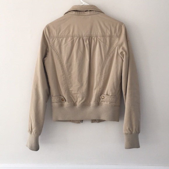 Aeropostale | Tan Fur Lined Jacket - Picture 7 of 8